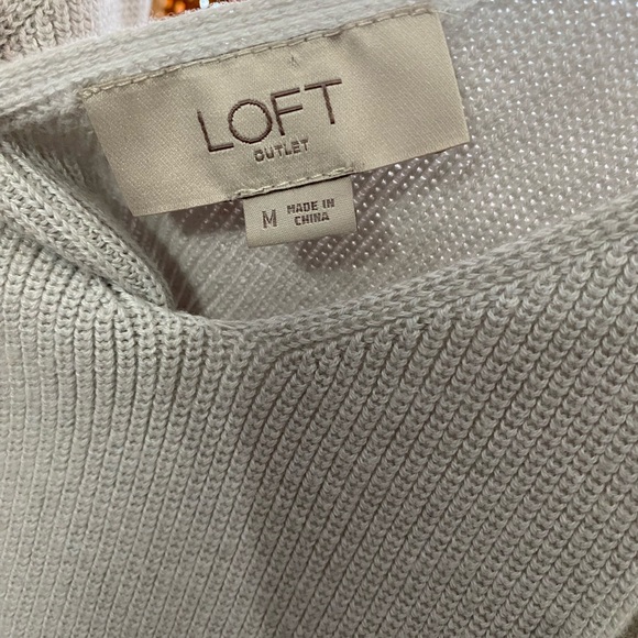 Women’s knit Loft tank size M - Picture 2 of 5